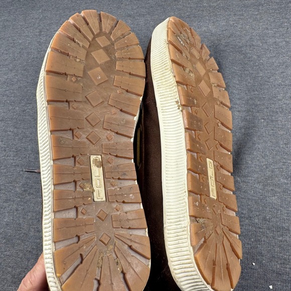 Polo Ralph Lauren Delmon Mens Brown Leather Suede Chukka Boots Size 10.5D - Picture 6 of 8